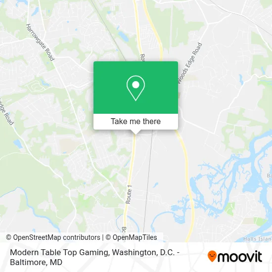 Modern Table Top Gaming map