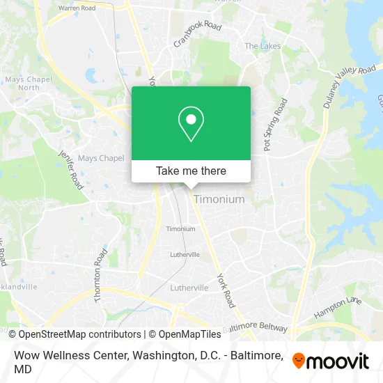 Wow Wellness Center map