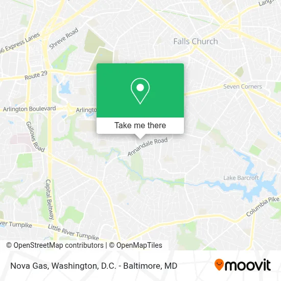 Nova Gas map