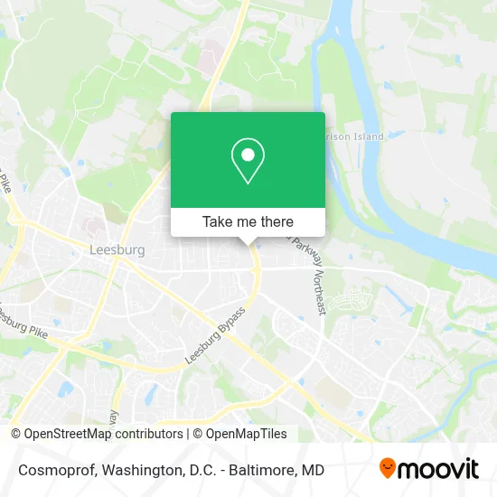 Cosmoprof map