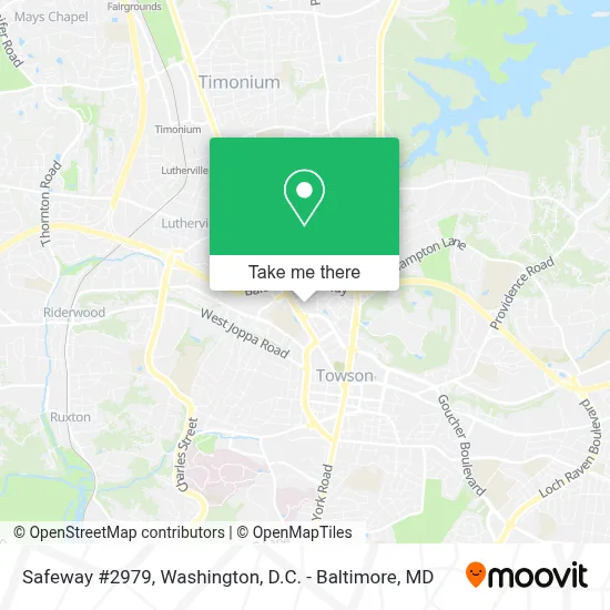 Safeway #2979 map