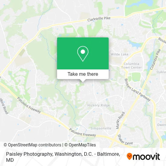 Paisley Photography map