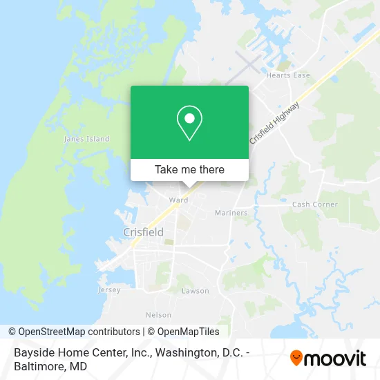 Bayside Home Center, Inc. map