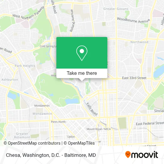 Chesa map
