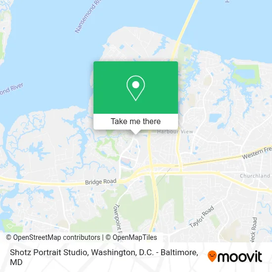 Shotz Portrait Studio map