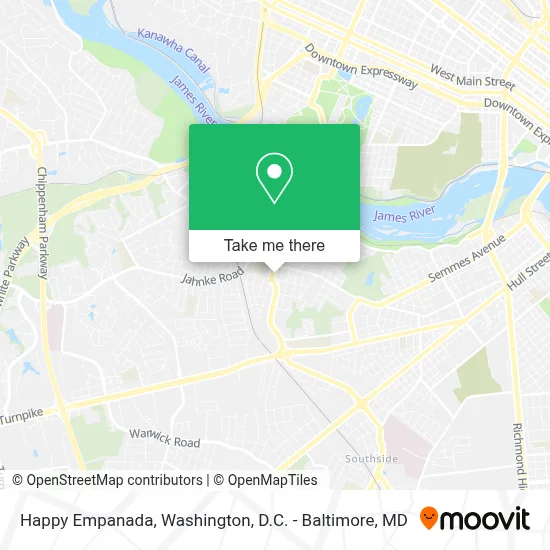 Happy Empanada map
