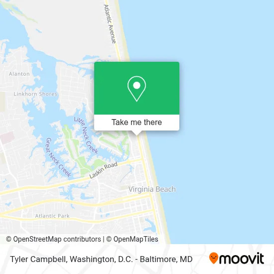 Tyler Campbell map