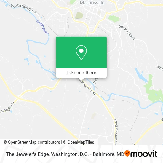 The Jeweler's Edge map