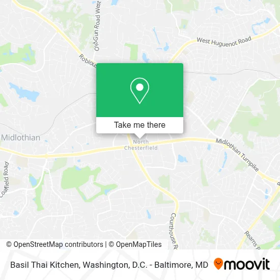 Basil Thai Kitchen map