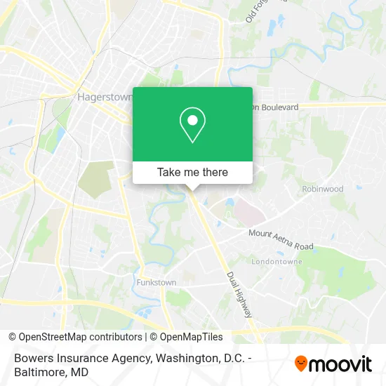 Bowers Insurance Agency map