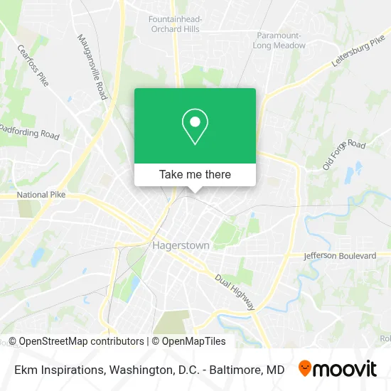 Ekm Inspirations map