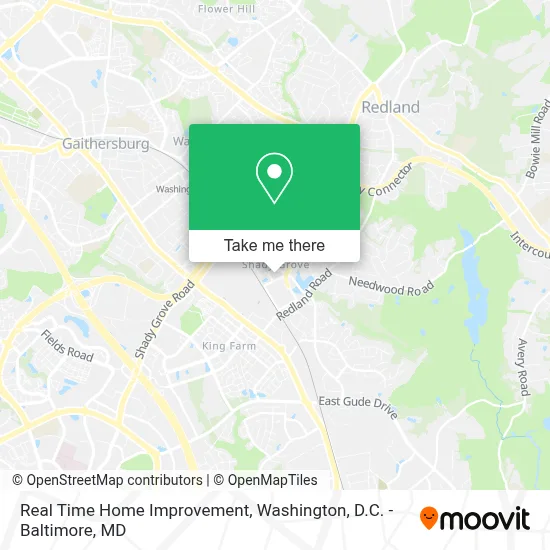 Real Time Home Improvement map