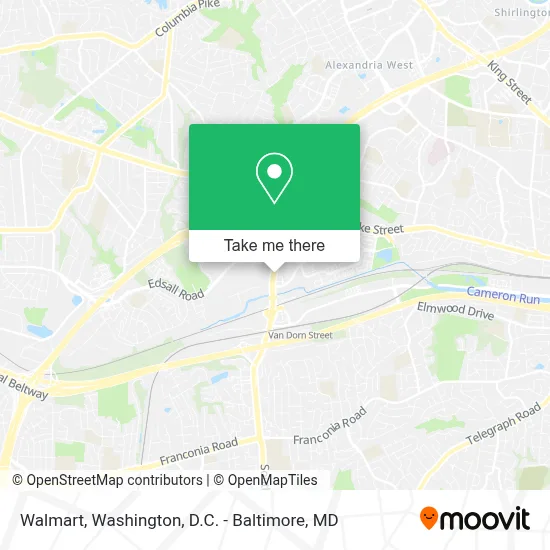 Walmart map