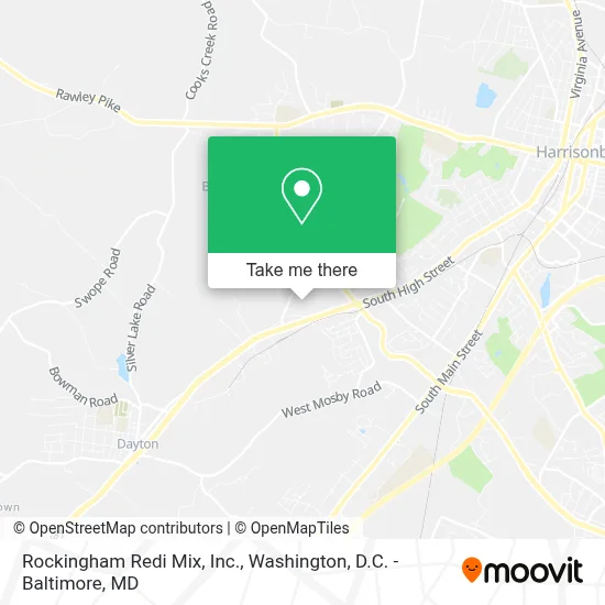 Rockingham Redi Mix, Inc. map