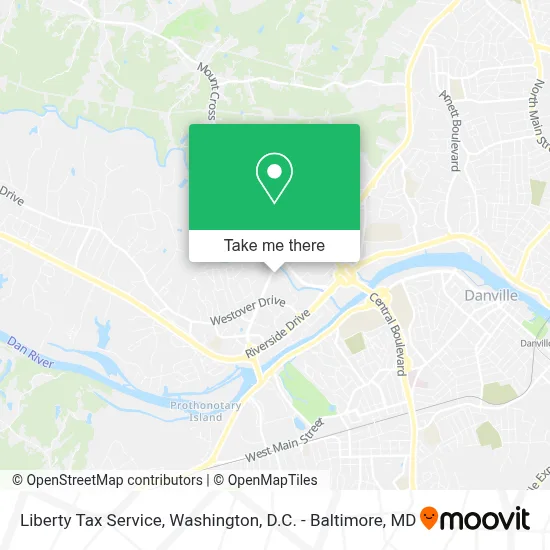 Liberty Tax Service map