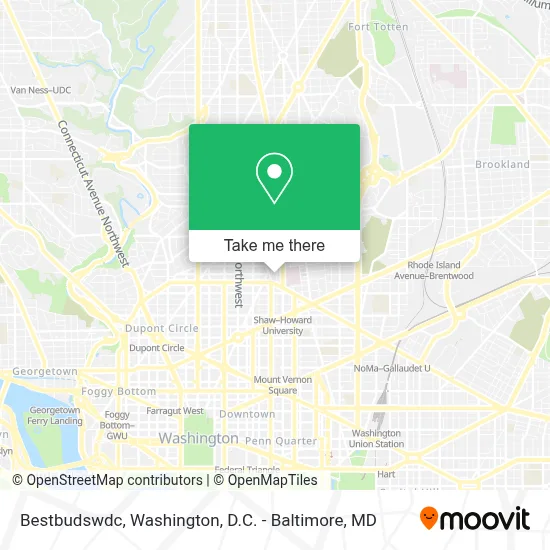 Bestbudswdc map