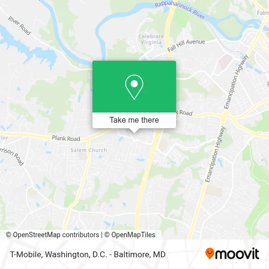 T-Mobile map