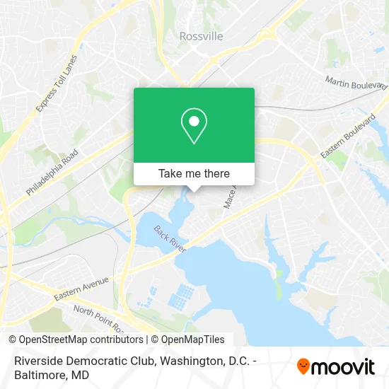 Riverside Democratic Club map