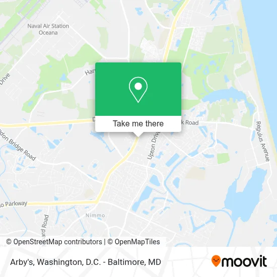 Arby's map