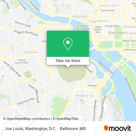Joe Louis map