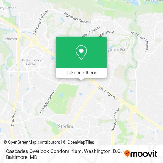 Cascades Overlook Condominium map