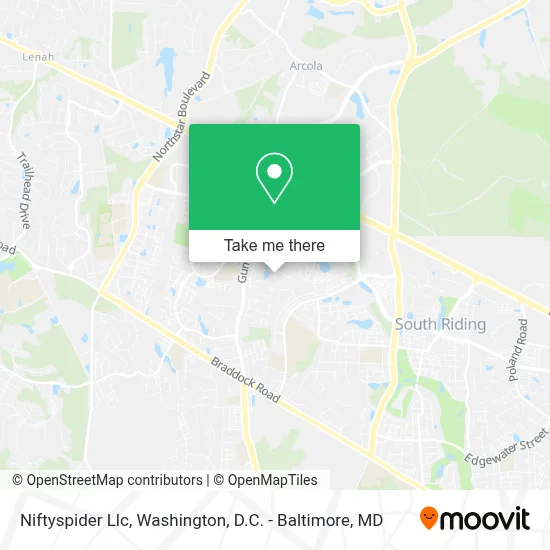 Niftyspider Llc map