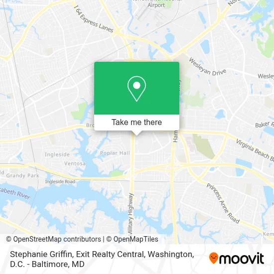 Stephanie Griffin, Exit Realty Central map