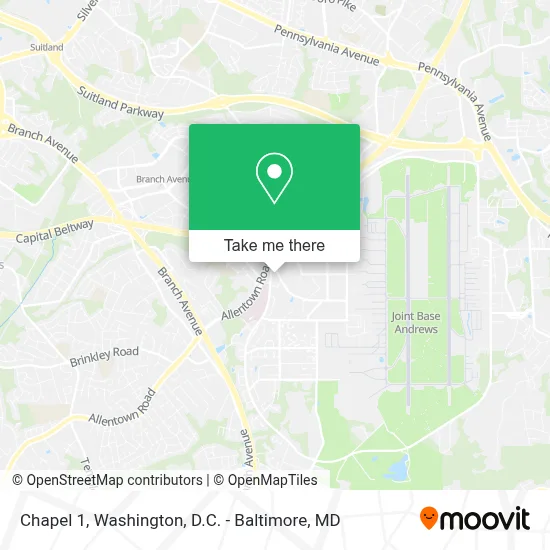 Chapel 1 map
