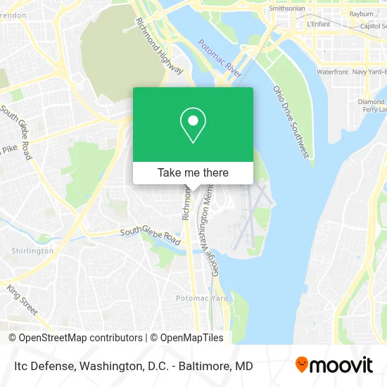 Itc Defense map