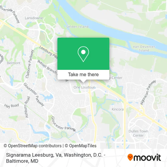 Signarama Leesburg, Va map