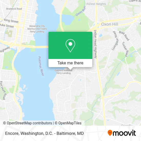 Encore map