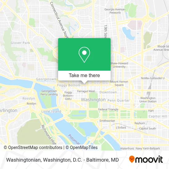 Washingtonian map