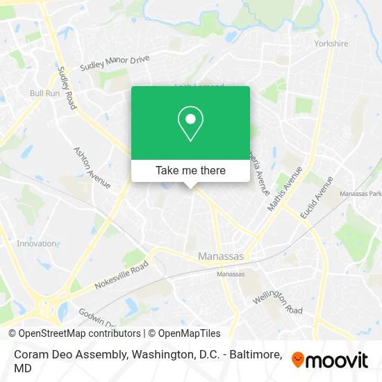 Coram Deo Assembly map