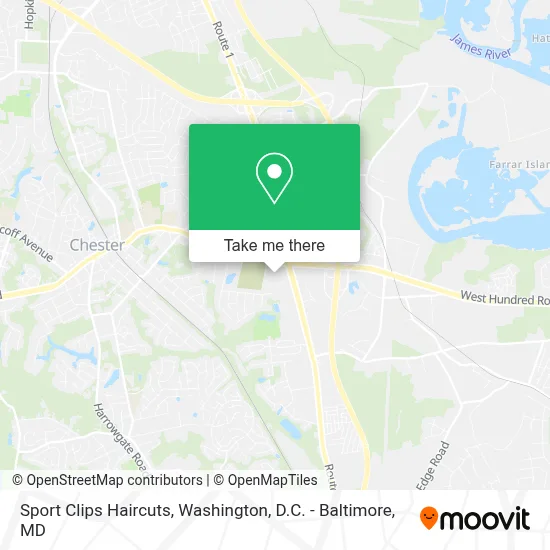 Sport Clips Haircuts map