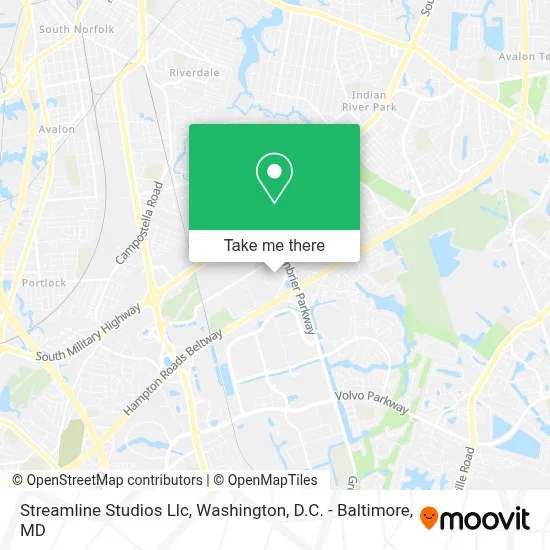 Streamline Studios Llc map
