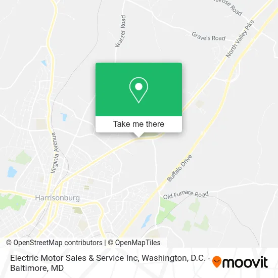 Electric Motor Sales & Service Inc map
