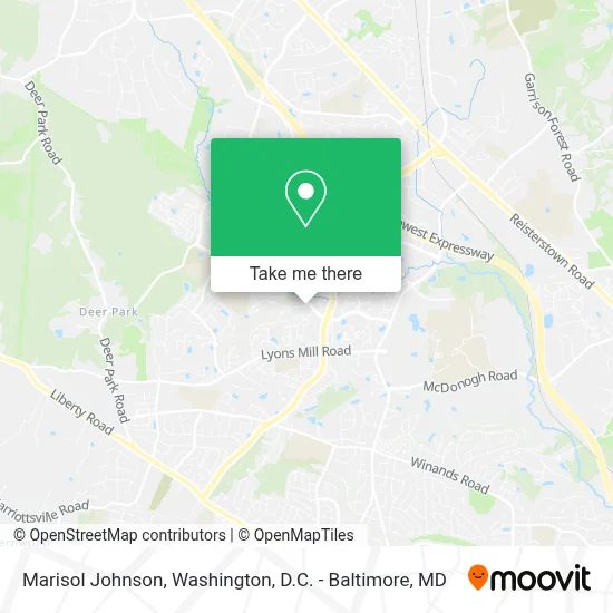 Marisol Johnson map