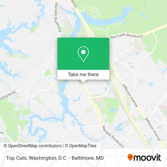 Top Cuts map