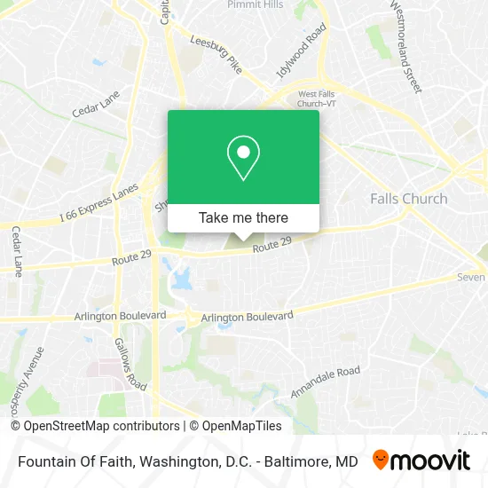 Fountain Of Faith map