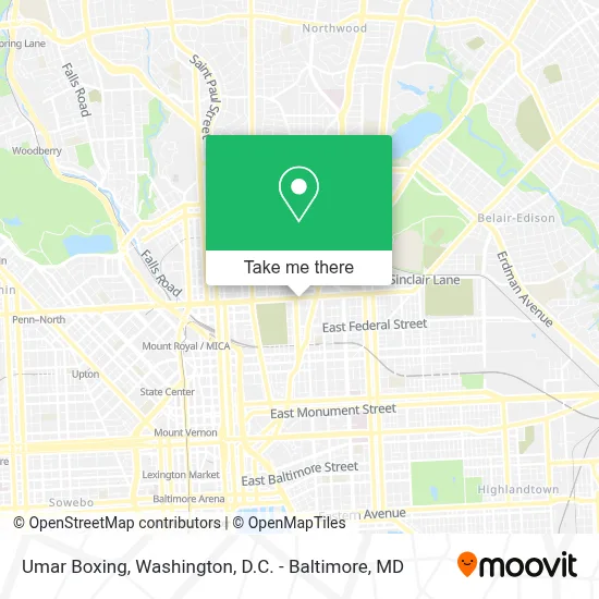 Umar Boxing map
