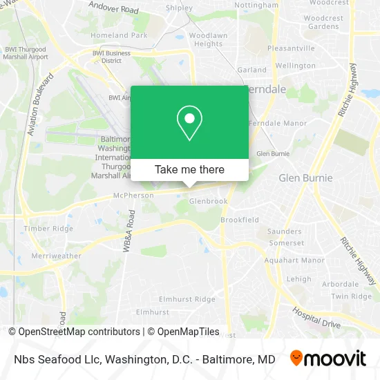 Nbs Seafood Llc map