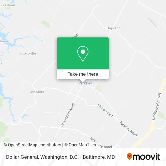 Dollar General map