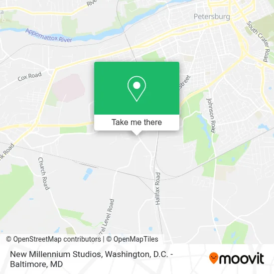 New Millennium Studios map