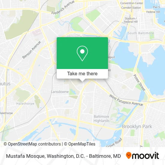Mustafa Mosque map