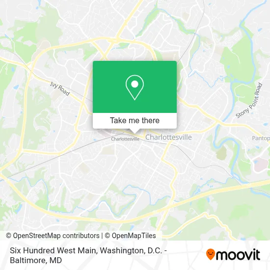 Six Hundred West Main map