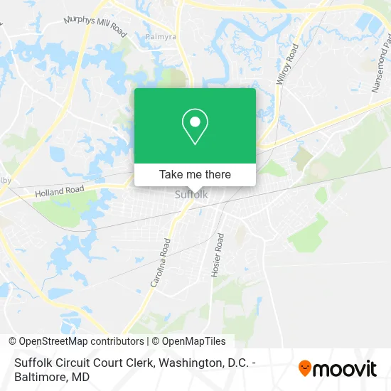 Suffolk Circuit Court Clerk map
