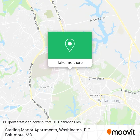 Sterling Manor Apartments map