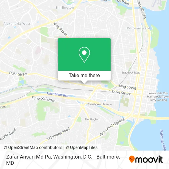 Zafar Ansari Md Pa map