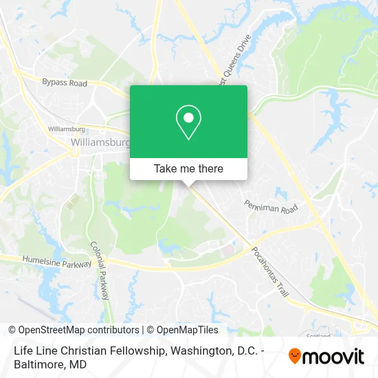 Life Line Christian Fellowship map