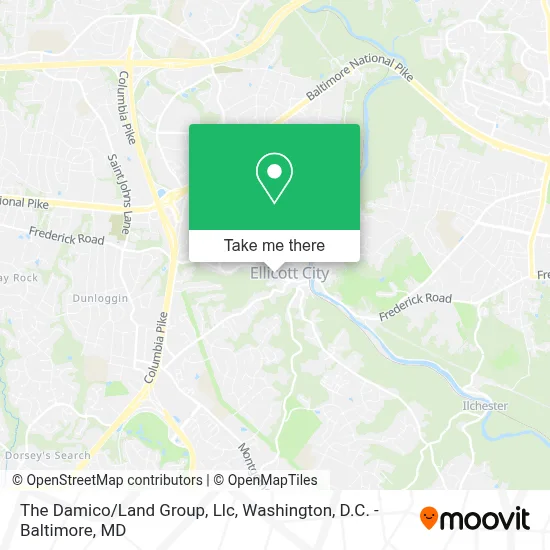 The Damico/Land Group, Llc map